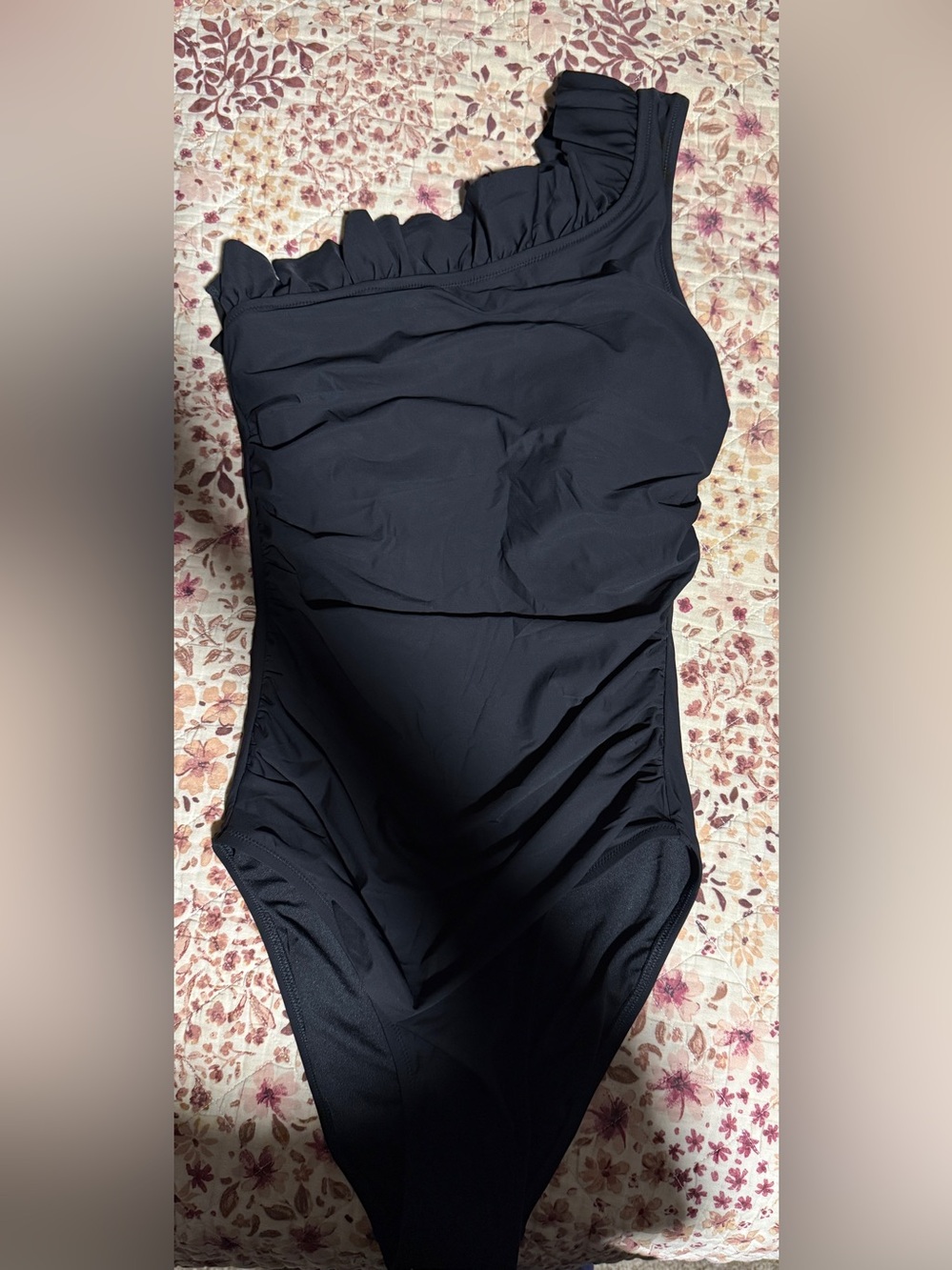 J Crew NWT one shoulder swimsuit